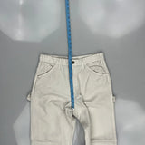 Dickies Carpenter Trousers - 30W 30L Beige Cotton