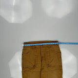 Dickies Double Knee Carpenter Trousers - 34W 31L Brown Cotton