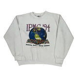 Made In USA Lee Graphic Sweatshirt - 2XL White Cotton Blend