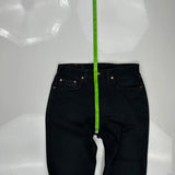 Levis Jeans - 32W 27L Black Cotton