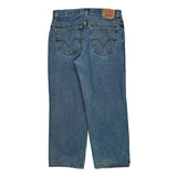 Levis 550 Jeans - 32W UK 12 Blue Cotton