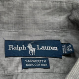 Ralph Lauren Shirt - Large Grey Cotton