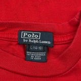 Age 10-12 Polo By Ralph Lauren T-Shirt - Large Red Cotton