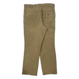 Carhartt Carpenter Trousers - 34W 30L Khaki Cotton