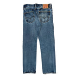 Levis 505 Jeans - 32W 30L Blue Cotton