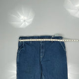 Carhartt Carpenter Jeans - 38W 32L Blue Cotton