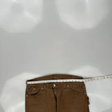Dickies Carpenter Pants - 38W 30L Brown Cotton