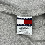 Tommy Hilfiger Spellout T-Shirt - XL Grey Cotton