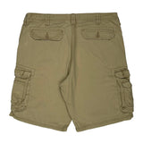 Lee Cargo Cargo Shorts - 38W 10L Beige Cotton