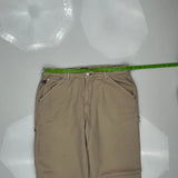 Tommy Jeans Carpenter Trousers - 36W 29L Beige Cotton