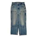 Carhartt Double Knee Carpenter Jeans - 30W 30L Light Wash Cotton