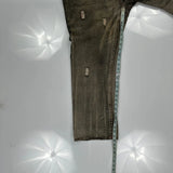 True Religion Studded Jeans - 38W 26L Grey Cotton