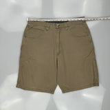 Wrangler Carpenter Shorts - 34W 10L Khaki Cotton
