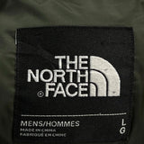 The North Face Reversible Puffer - Large Green Polyester