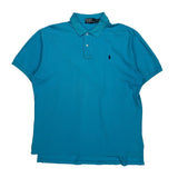 Polo By Ralph Lauren Polo Shirt - XL Blue Cotton