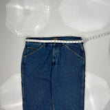 Schmidt Carpenter Jeans - 38W 34L Blue Cotton