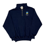 Walt Disney World Disney 1/4 Zip - Medium Navy Cotton Blend