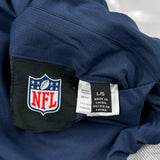 Seahawks Nfl Football Windbreaker - Large Gray Polyester