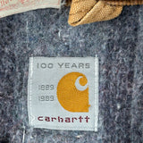 1989 Made In USA Carhartt Jacket - Large Beige Cotton
