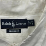 Ralph Lauren Shirt - XL White Cotton
