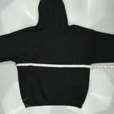 Unbranded Hoodie - Large Black Cotton Blend