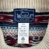 Woolrich Christmas Sweater - Medium Green Wool