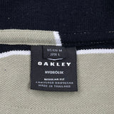 Hydrolix Oakley Striped Polo Shirt - Medium Beige Cotton