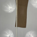 Carhartt Boot Cut Trousers - 32W UK 12 Brown Cotton