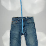 Levis Boot Cut Jeans - 32W 30L Blue Cotton