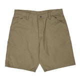 Wrangler Carpenter Shorts - 37W 10L Khaki Cotton