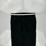 Brahma Cargo Trousers - 40W 31L Black Cotton