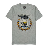 Single Stitch Hs-9 Sea Griffins Fruit Of The Loom Graphic T-Shirt - Small Gray Cotton Blend