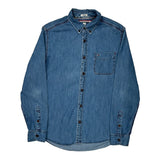 Tommy Hilfiger Denim Shirt - Large Blue Cotton