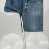Levis Denim Shorts - 38W 9L Blue Cotton