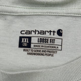 Carhartt T-Shirt - 2XL Green Cotton