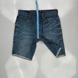 Unbranded Denim Shorts - 34W 10L Blue Cotton