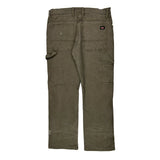 Dickies Double Knee Carpenter Pants - 32W 30L Gray Cotton