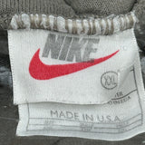 Made In USA Nike Center Swoosh Hoodie - 2XL Gray Cotton