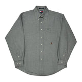Tommy Hilfiger Shirt - Large Grey Cotton