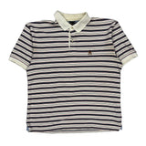 Tommy Hilfiger Striped Polo Shirt - XL Multicoloured Cotton