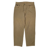 Levis Trousers - 32W 29L Beige Cotton