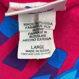 Castaway Cay Disney Graphic T-Shirt - Large Pink Cotton