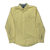 Tommy Hilfiger Shirt - Large Yellow Cotton