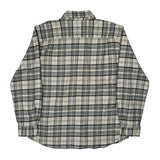 Rugged Flex Carhartt Checked Flannel Shirt - Large Black Cotton