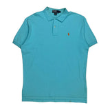 Polo By Ralph Lauren Polo Shirt - Large Blue Cotton