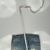 501 Levis Jeans - 36W 31L Light Wash Cotton