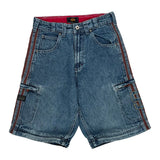 Route 66 Cargo Denim Shorts - 26W US 4 Blue Denim
