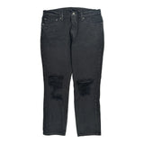 511 Levis Jeans - 35W 30L Black Cotton