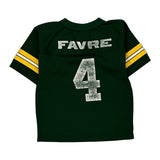 Green Bay Packers, Age 4 Logo Athletics Football Jersey - Small Green Polyester