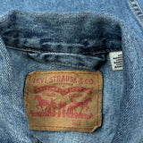 Levis Denim Jacket - Small Blue Denim